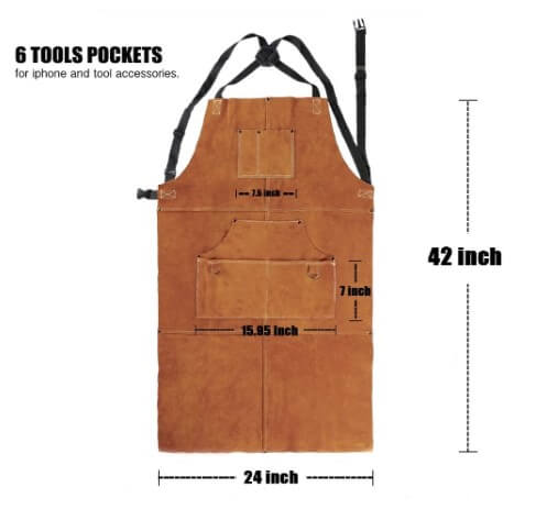 Qeelink Leather Welding Apron